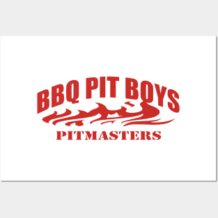 Bbq Pit Boys Pitmasters Official Logohellip Posters and Art